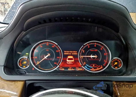 2015 BMW 740 Lxi из США, поврежденный, VIN WBAYF4C55FD874102